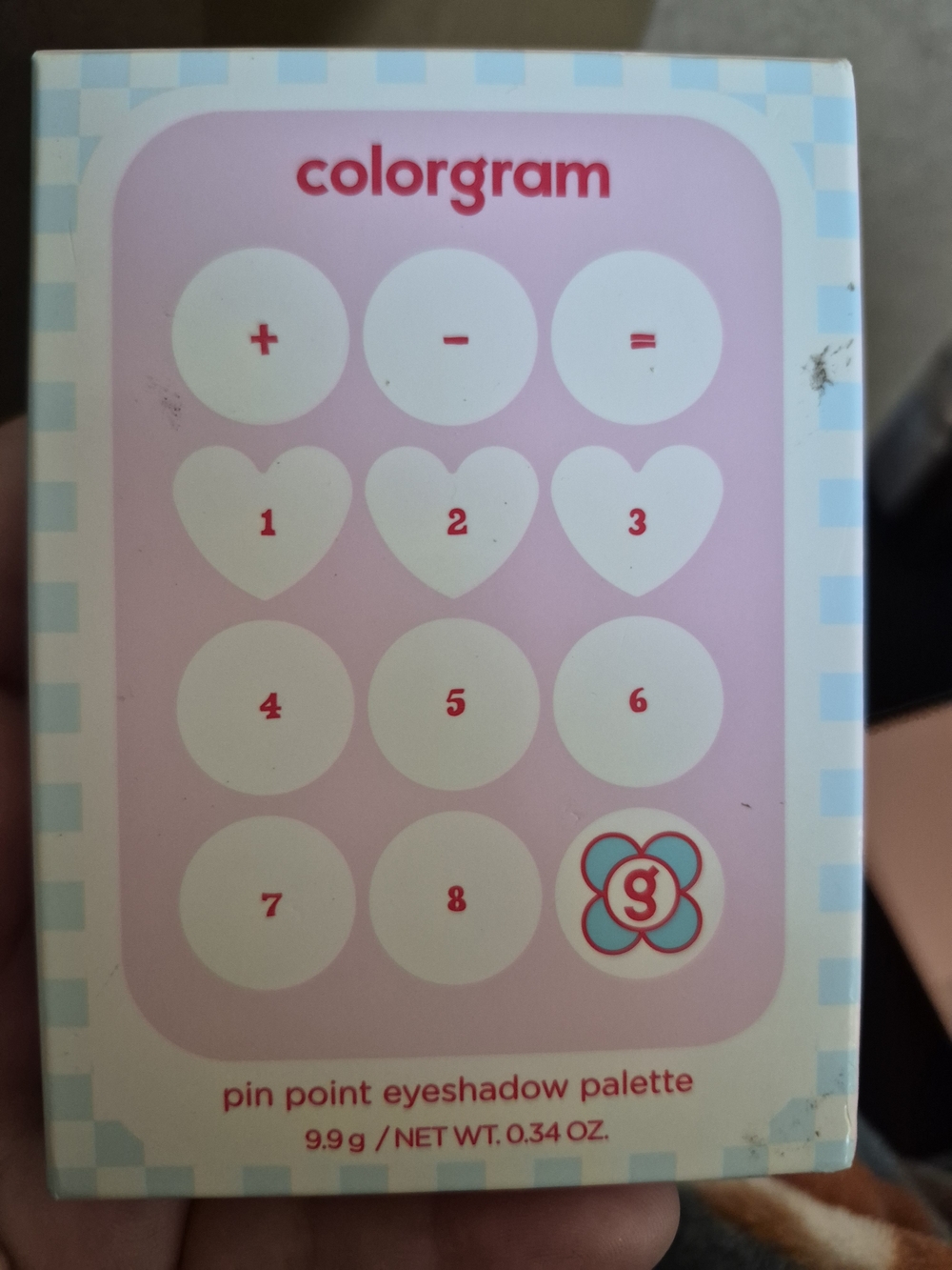 Colorgram #2 Pink Mauve- Pin Point Eyeshadow Palette 0.34oz
